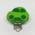 Clip coche verde manzana/verde